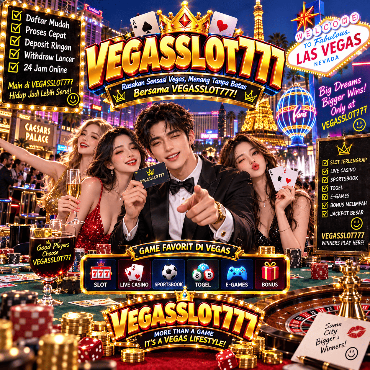 Banner VEGASSLOT777 Cyber Blue